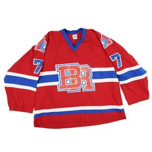 Vintage BR Kogut #7 Hockey Jersey by Aaron Enterprises Size 48